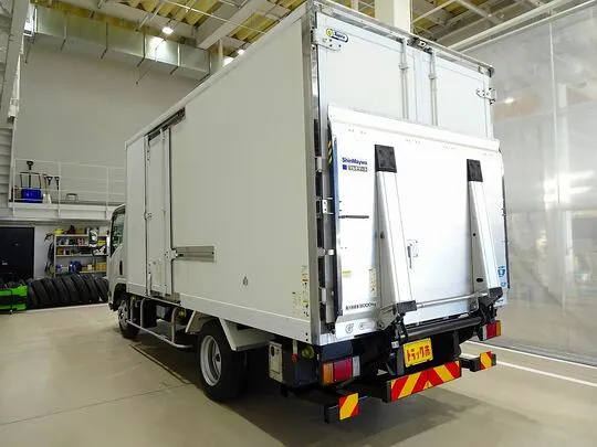 エルフ 3t 高床 ワイドロング 中温冷凍車 マルチゲート付