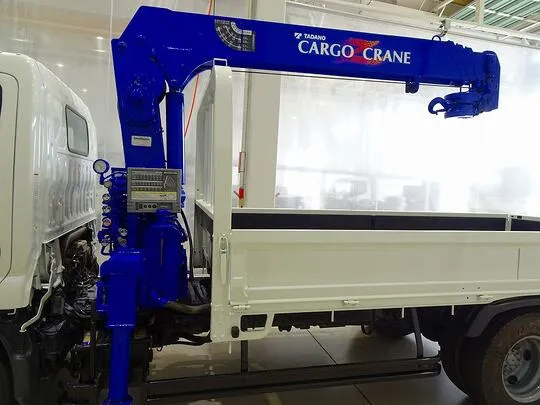 デュトロ 3t 4WD FJL 標準ロング タダノ4段クレーン付