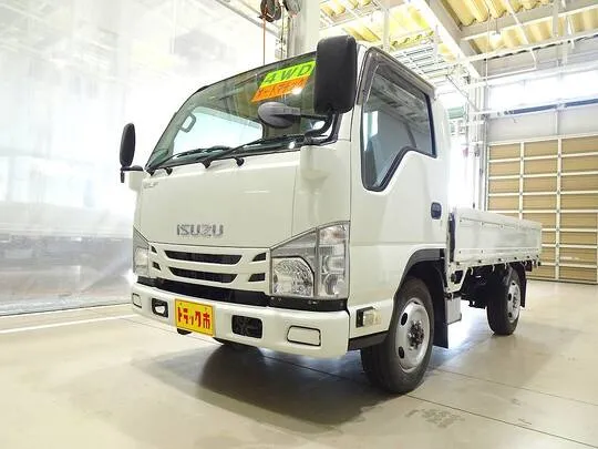 エルフ 1.5t 4WD FFL Sタイヤ 平ボデー