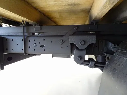 【年次点検済】デュトロ 2t 4WD FJL 標準セミロング タダノ4段クレーン付