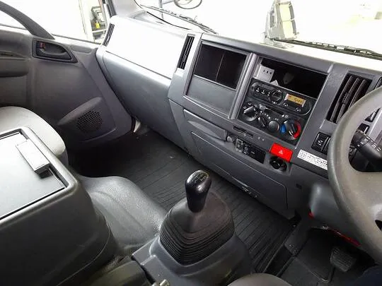 エルフ 3.5t 高床 ワイドロング タダノ4段セルフクレーン付