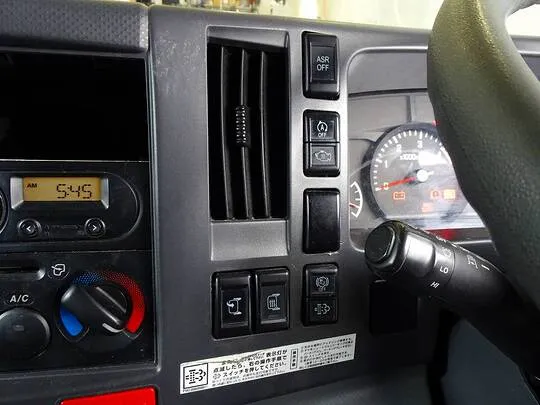 エルフ 3.5t 高床 ワイドロング タダノ4段セルフクレーン付