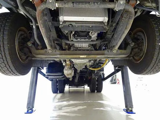 エルフ 3.5t 高床 ワイドロング タダノ4段セルフクレーン付