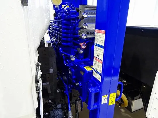 エルフ 3.5t 高床 ワイドロング タダノ4段セルフクレーン付