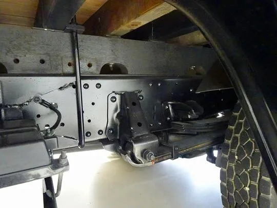 エルフ 3.5t 高床 ワイドロング タダノ4段セルフクレーン付