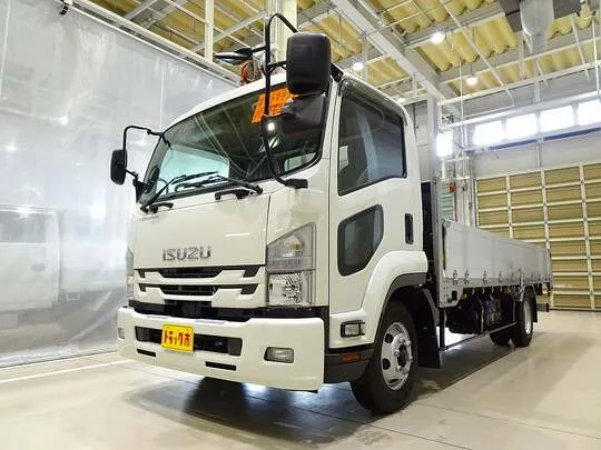 フォワード 3.75t 標準ベッドレス アルミブロック 平ボデー リアエアサス 210ps