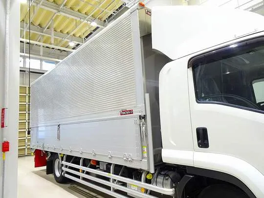 フォワード 7.3t 増トン ワイドベッド付 アルミウイング リアエアサス 240ps