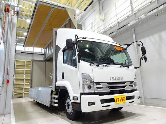 フォワード 7.3t 増トン ワイドベッド付 アルミウイング リアエアサス 240ps