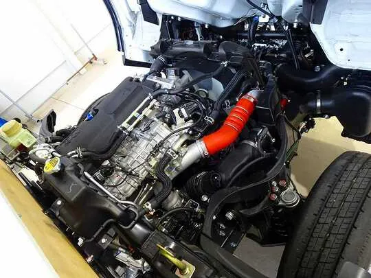 キャンター 3t 4No. 全低床 垂直P/G付 未使用車