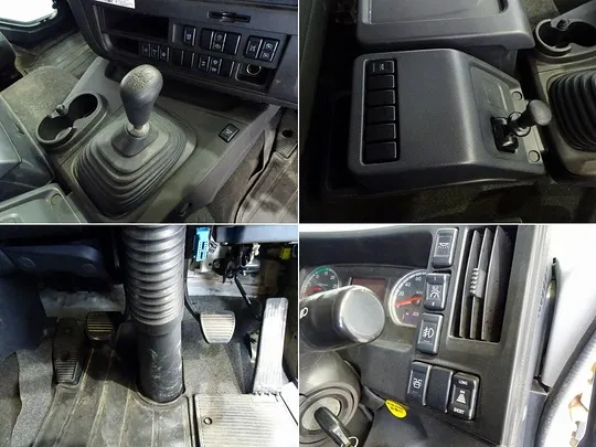 ギガ 13.5t 4軸 アルミウイング リアエアサス 380ps