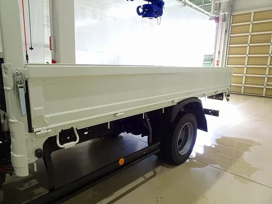 デュトロ 3t FJL 標準ロング タダノ4段クレーン付