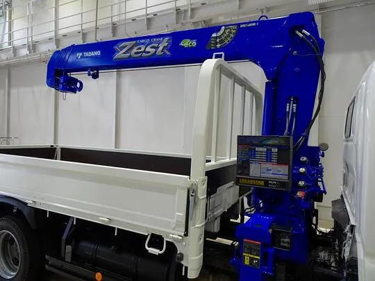 デュトロ 3t FJL 標準ロング タダノ4段クレーン付