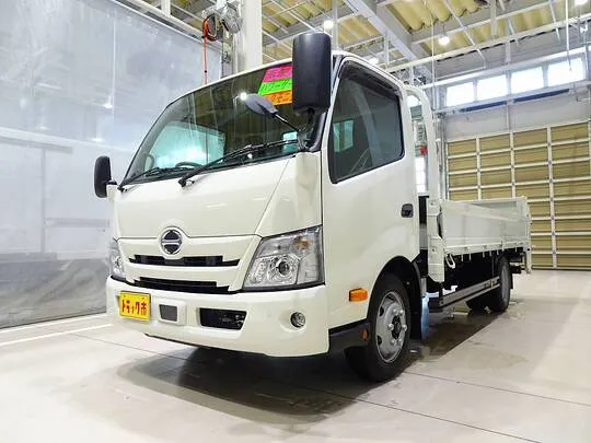 デュトロ 3.5t FJL ワイドロング 2段折れ式垂直P/G付 未使用車