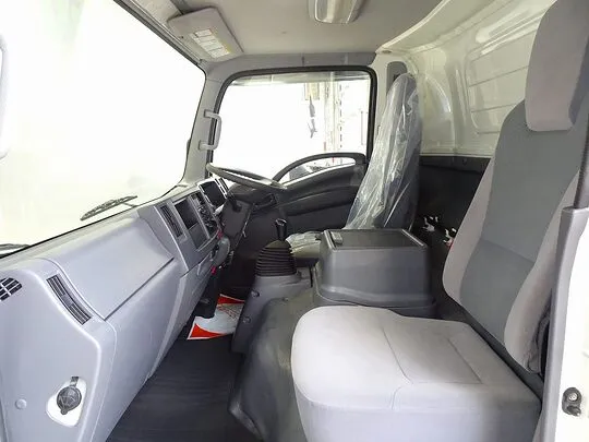 【年次点検済】エルフ 3.5t 高床 ワイドロング タダノ4段セルフクレーン付