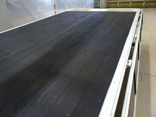 【年次点検済】エルフ 3.5t 高床 ワイドロング タダノ4段セルフクレーン付