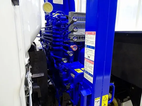 【年次点検済】エルフ 3.5t 高床 ワイドロング タダノ4段セルフクレーン付