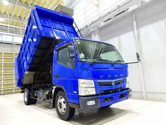 キャンター 3.25t 高床 ワイドロング 深ダンプ