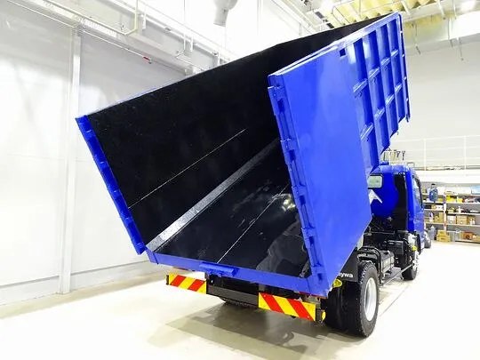 キャンター 3.25t 高床 ワイドロング 深ダンプ