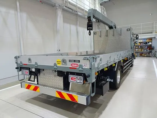 レンジャー 4.2t 増トン 標準ベッド付 アルミブロック タダノ4段クレーン付 240ps