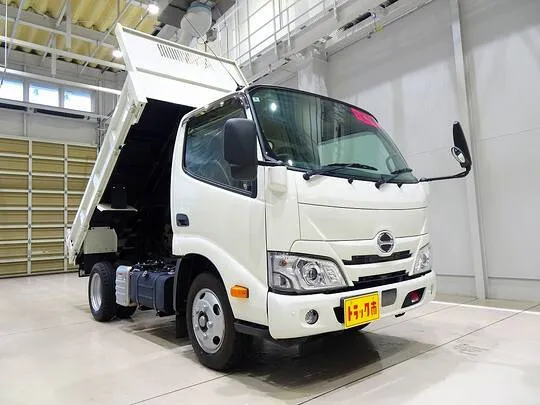 デュトロ 2t FJL 支柱レス強化ダンプ 未使用車