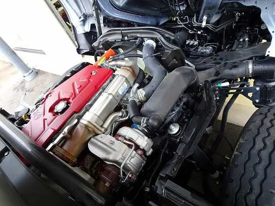 デュトロ 2t FJL 支柱レス強化ダンプ 未使用車