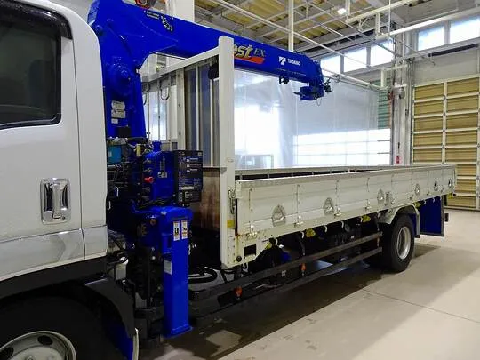 フォワード 2.3t 標準ベッドレス タダノ4段クレーン付 210ps