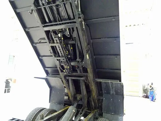 エルフ 3.65t 高床 ワイドセミロング セーフティローダーダンプ