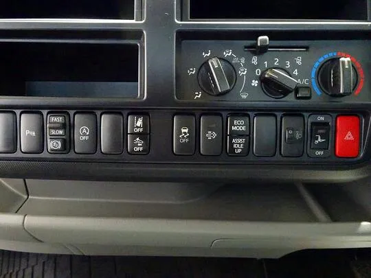 デュトロ 3.5t FJL ワイド超ロング 2段折れ式垂直P/G付 未使用車