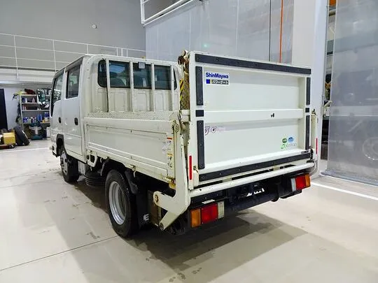 エルフ 1.75t 4WD FFL 標準 Wキャブ/2段折れ式アーム式PG付 総重量5t未満