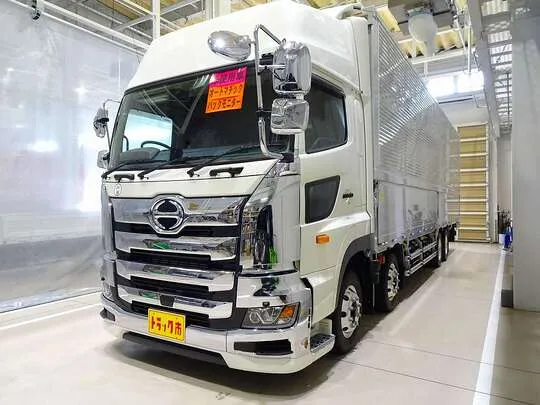 プロフィア 13.8t 4軸 アルミウイング リアエアサス 380ps 未使用車