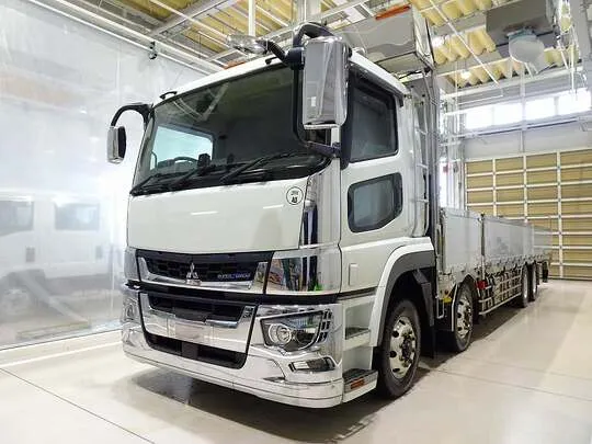 スーパーグレート 13.7t 4軸 アルミブロック 平ボディ リアエアサス 394ps