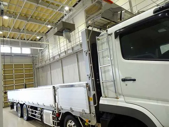 スーパーグレート 13.7t 4軸 アルミブロック 平ボディ リアエアサス 394ps