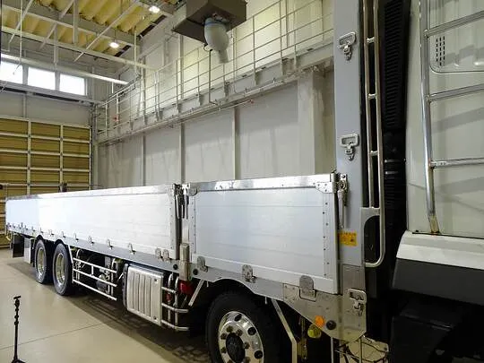 スーパーグレート 13.7t 4軸 アルミブロック 平ボディ リアエアサス 394ps