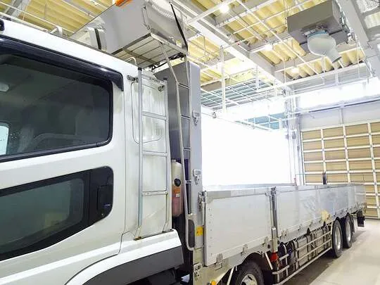 スーパーグレート 13.7t 4軸 アルミブロック 平ボディ リアエアサス 394ps