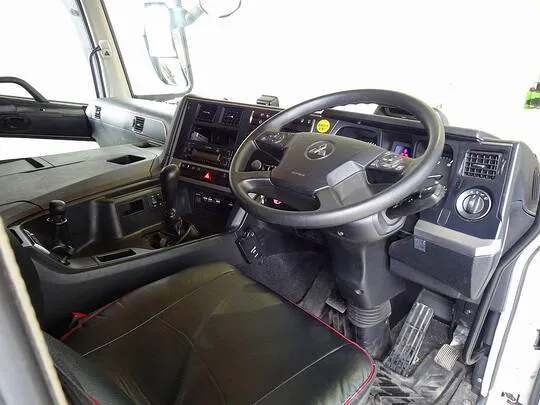 スーパーグレート 13.7t 4軸 アルミブロック 平ボディ リアエアサス 394ps