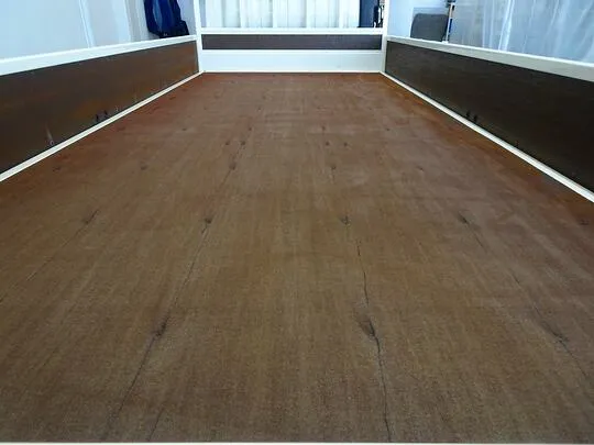 デュトロ 4.65t 高床 ワイド超ロング 平ボデー 未使用車