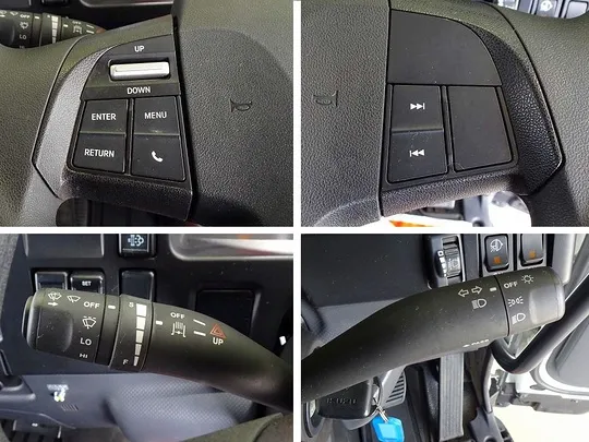 【年次点検済】フォワード 2.3t 標準ベッドレス タダノ4段クレーン付 210ps