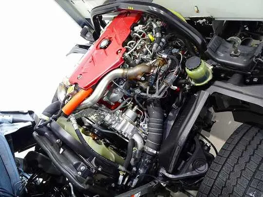 デュトロ 2t 4WD FJL 標準セミロング 平ボデー