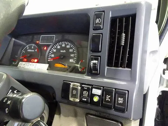 【年次点検済】エルフ 3t 高床 標準ロング タダノ4段クレーン付