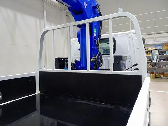 【年次点検済】エルフ 3t 高床 標準ロング タダノ4段クレーン付