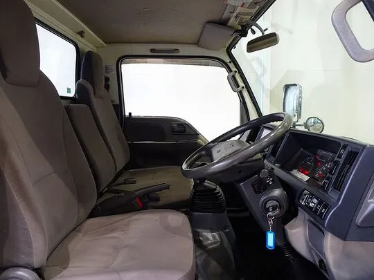 【年次点検済】エルフ 3t 高床 標準ロング タダノ4段クレーン付