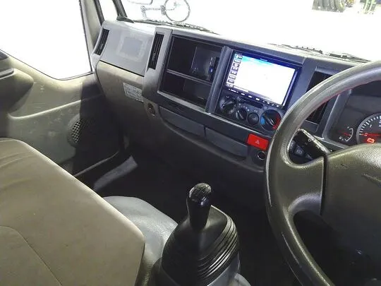 【年次点検済】エルフ 3t 高床 標準ロング タダノ4段クレーン付