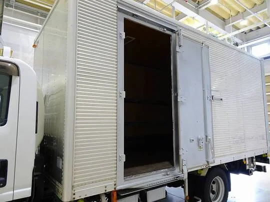 エルフ 3.95t 高床 ワイドロング アルミバン フルゲート付