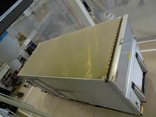 エルフ 3.95t 高床 ワイドロング アルミバン フルゲート付