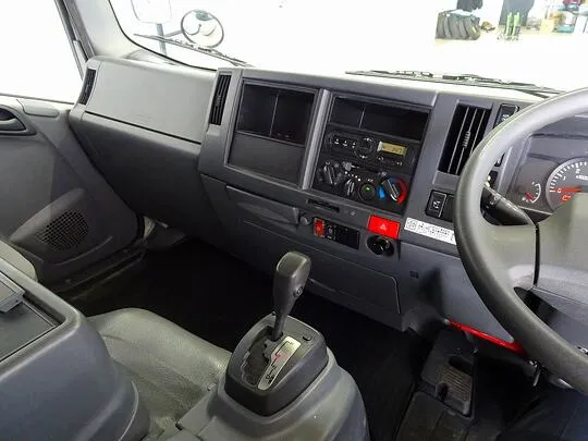 エルフ 3.95t 高床 ワイドロング アルミバン フルゲート付