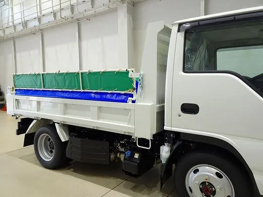 エルフ 2t 4WD FFL 強化ダンプ 未使用車