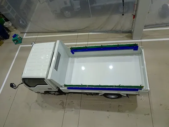 エルフ 2t 4WD FFL 強化ダンプ 未使用車