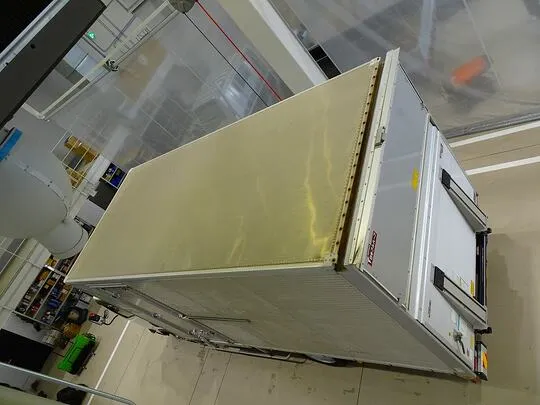 エルフ 3.95t 高床 ワイドロング アルミバン フルゲート付