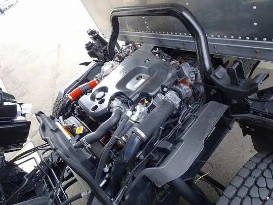 エルフ 3.95t 高床 ワイドロング アルミバン フルゲート付