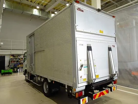 エルフ 3.95t 高床 ワイドロング アルミバン フルゲート付
